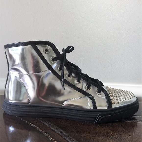 πHPπNEW$680 GUCCI California Studded Sneaker 38/ - Picture 4 of 7